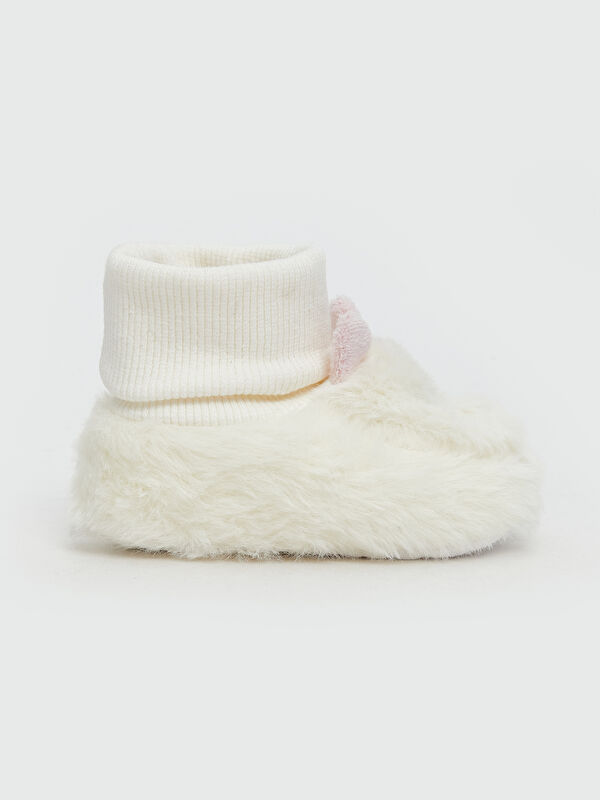 Kız Bebek Çoraplı Ev Ayakkabısı - Görsel 3