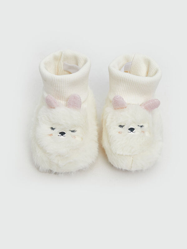 Kız Bebek Çoraplı Ev Ayakkabısı - Görsel 4