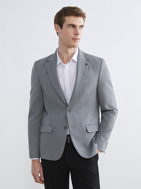 LCW BUSINESS Slim Fit Erkek Takım Elbise Ceketi