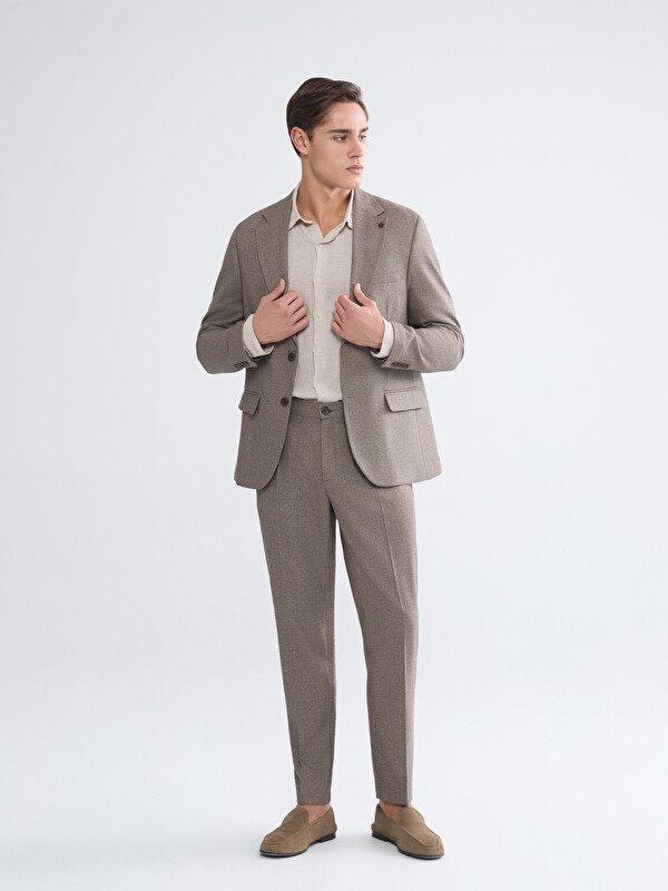 LCW BUSINESS Slim Fit Erkek Takım Elbise Pantolonu