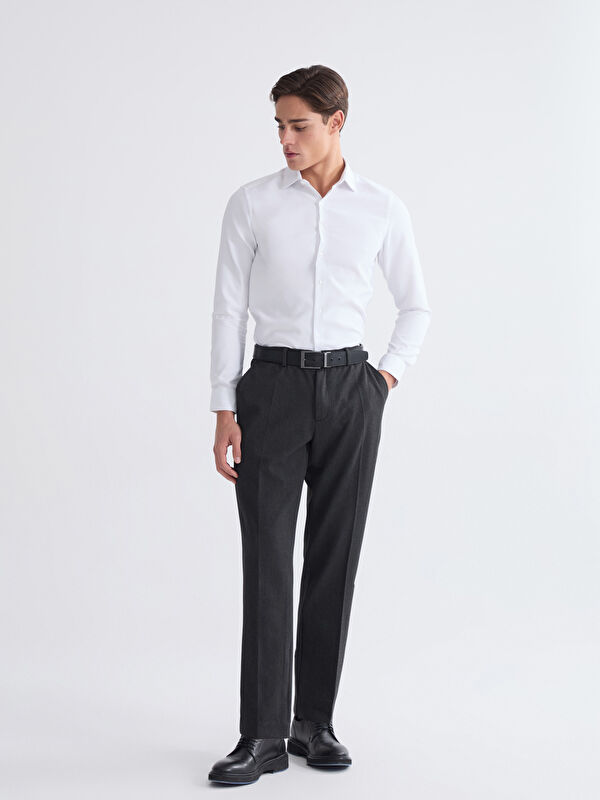 LCW BUSINESS Slim Fit Erkek Takım Elbise Pantolonu