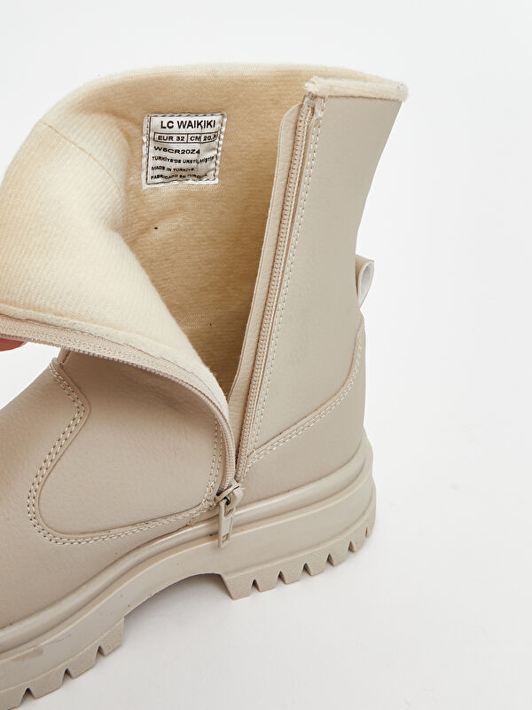 Deri Görünümlü Kız Çocuk Bot - Görsel 8