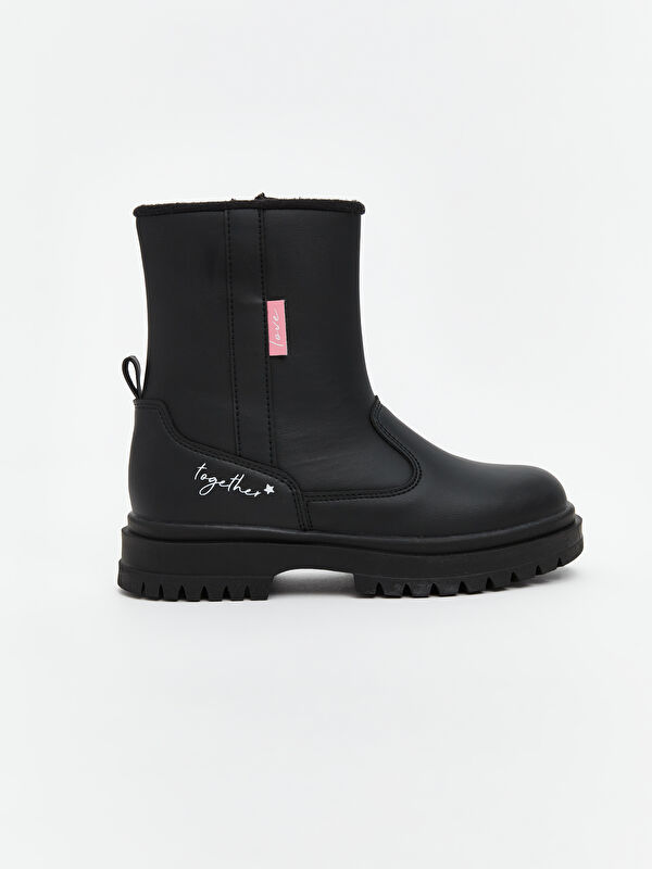 Deri Görünümlü Kız Çocuk Bot - Görsel 3