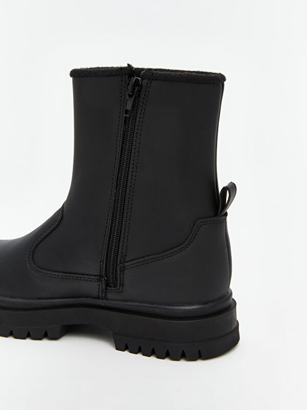 Deri Görünümlü Kız Çocuk Bot - Görsel 7