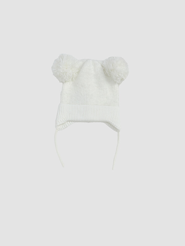 LCW baby Ponponlu Kız Bebek Bere