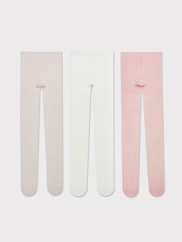 LCW baby Baby Girls' Tights 3-packs