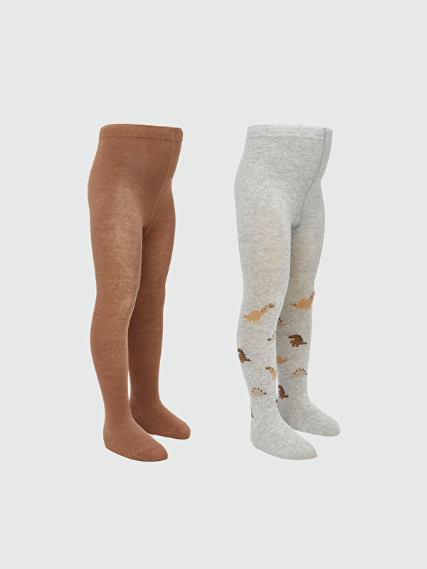 LCW baby Basic Baby Boys' Tights 2 Pack