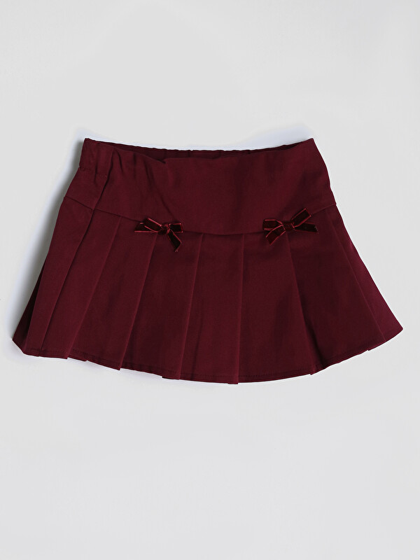 LCW Kids Elastic Waist Girl Short Skirt