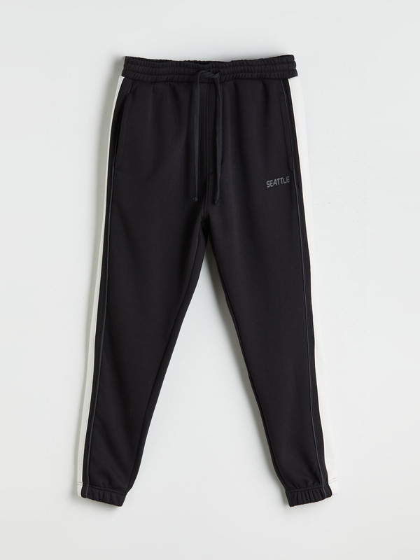 XSIDE Striped Detail Men's Thick Jogger Sweatpants