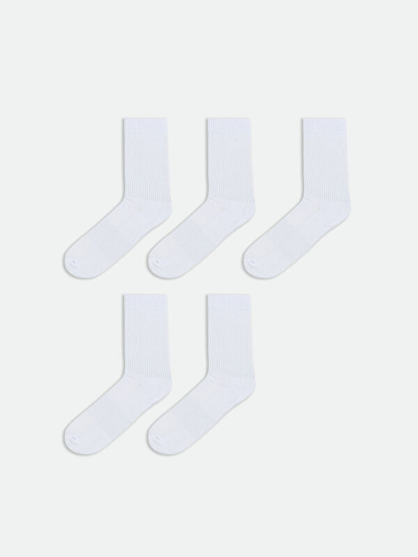 LCW ACCESSORIES Erkek Soket Havlu Çorap 5'li