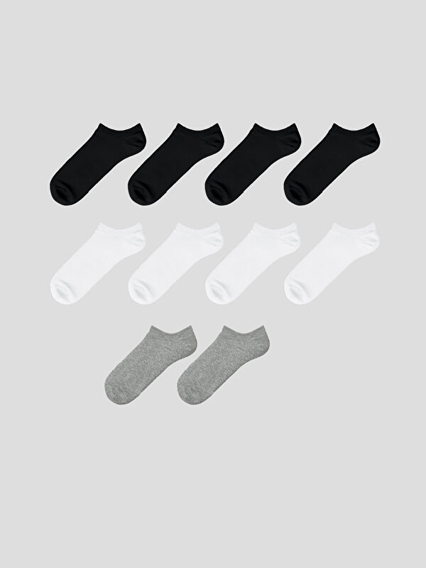 Erkek Sneaker Çorap 10'lu - Görsel 2