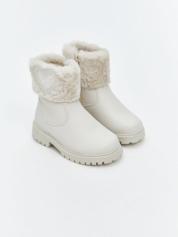 LCW STEPS Fur-lined Baby Girls' Boots