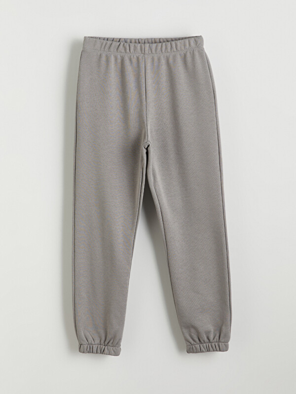 LCW ECO Beli Lastikli Kız Çocuk Jogger Eşofman Altı