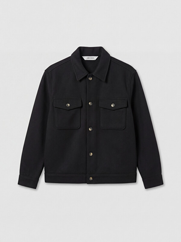 LCW Vision Man Black Overshirt