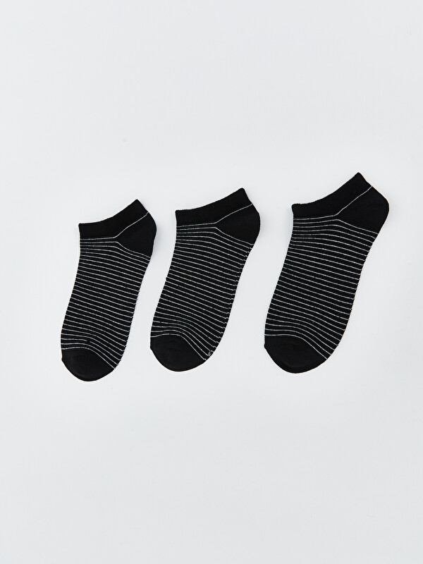 LCW ECO Chaussettes d'entraînement Rayées pour Garçons Lot de 3 pièces