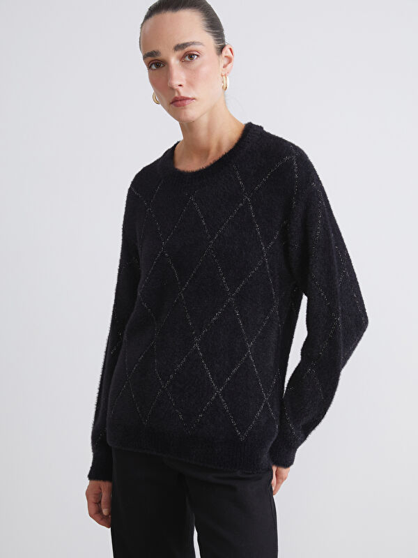 LCWAIKIKI Classic Argyle-Muster Strickpullover für Damen