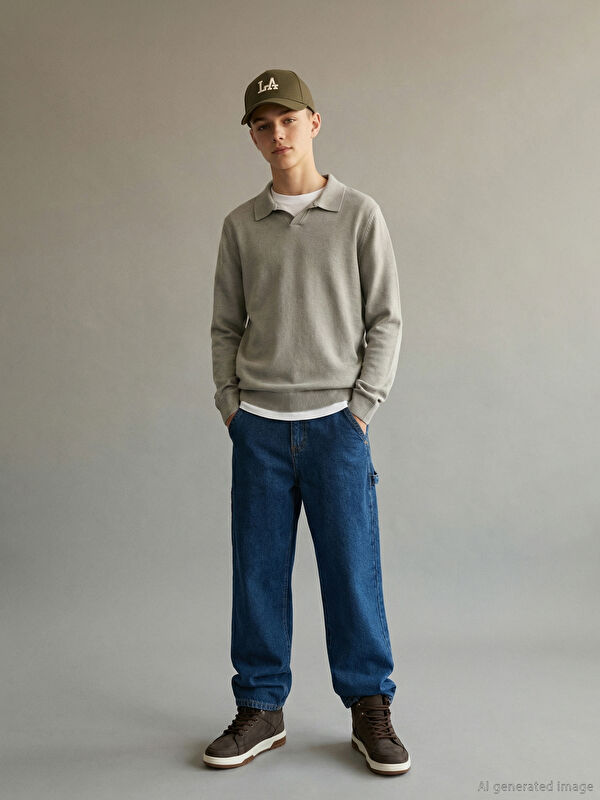 LCW Kids Loose Fit Erkek Çocuk Jean Pantolon
