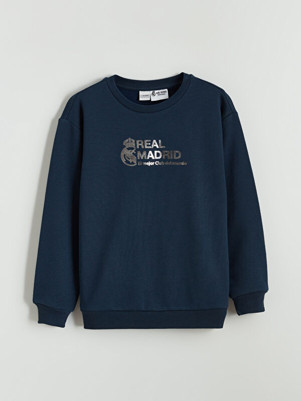 LCW Kids Ұлдарға арналған қалың принтті свитшот real madrid