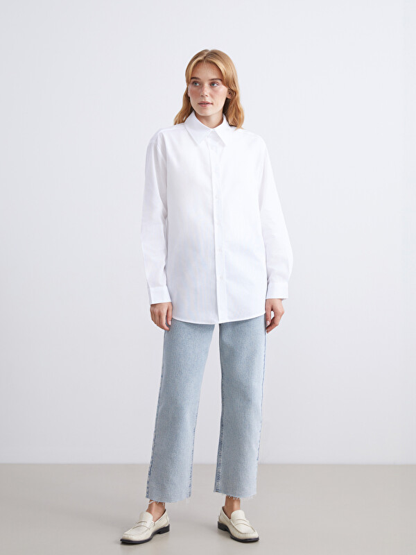 LCW Modest Straight Fit Kadın Jean Pantolon