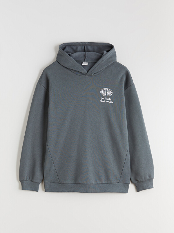 LCW Kids Hooded Boys' Thick Sweatshirt