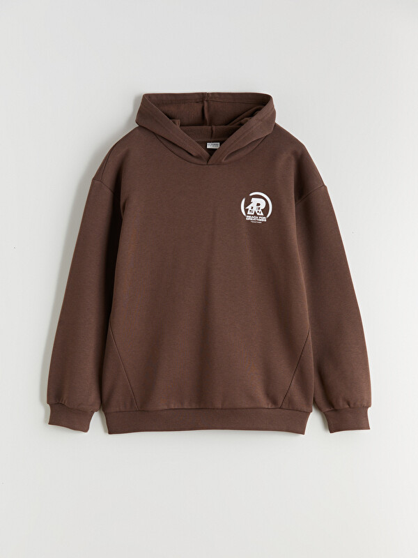 LCW Kids Kapüşonlu Erkek Çocuk Kalın Sweatshirt