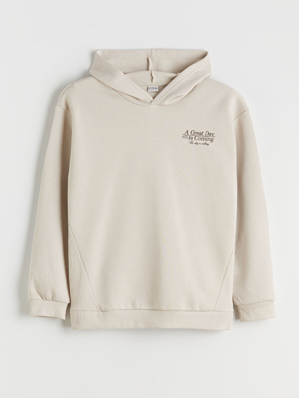 LCW Kids Kapüşonlu Erkek Çocuk Kalın Sweatshirt