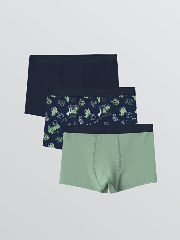 LCW Kids Erkek Çocuk Boxer 3'lü