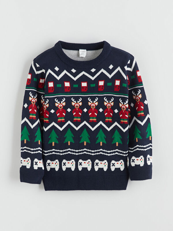 LCW Kids Pull-over Tricot à Thème Nouvel An pour Garçons