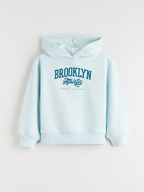 LCW Kids Kapüşonlu Kız Çocuk Sweatshirt