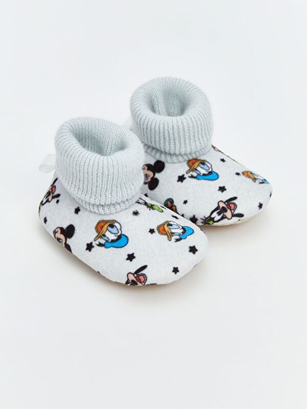 LCW STEPS Mickey Mouse Printed Baby Boys' Home Slippers