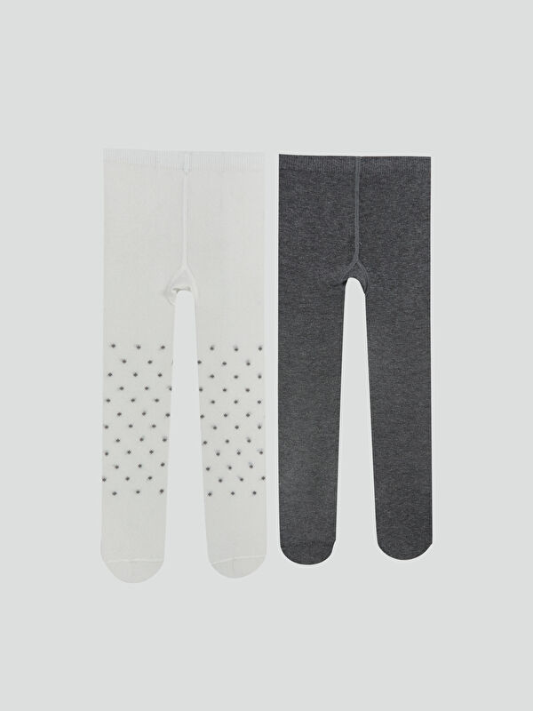 LCW baby Baby Girls' 2 Pack Tights