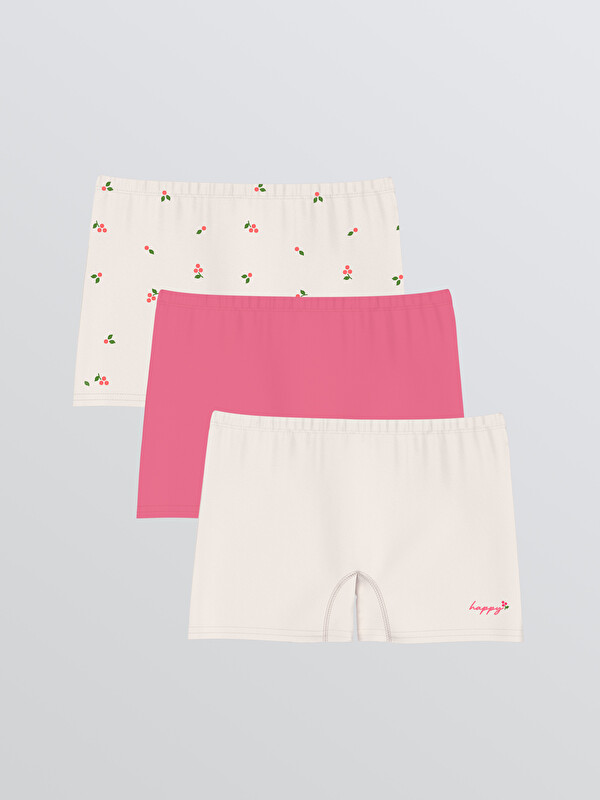 LCW Kids Printed Girls' Boxer 3-packs