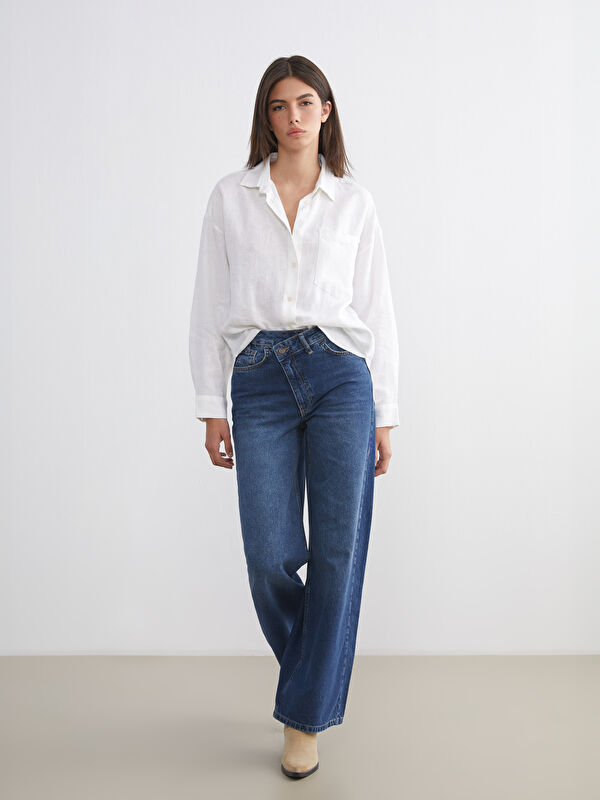 LCW Jeans Wideleg Kadın Jean Pantolon