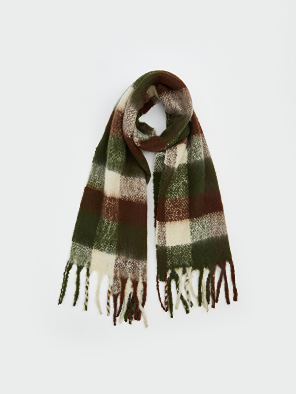 LCW ACCESSORIES Ekose Desenli Erkek Atkı