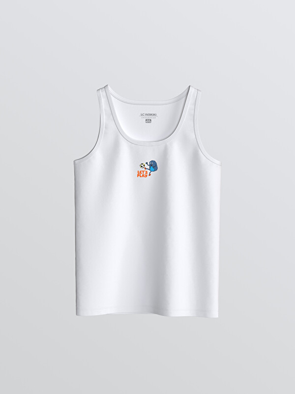LCW Kids Baskılı Erkek Çocuk Atlet