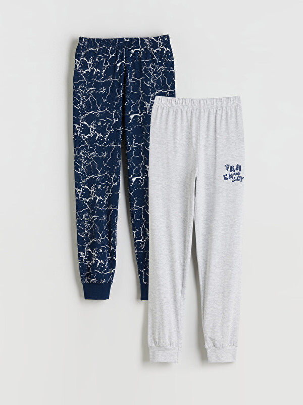 LCW Kids Beli Lastikli Erkek Çocuk Pijama Alt 2'li