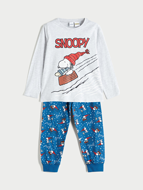 LCW Kids Snoopy Printed Boys' Pyjamas Set