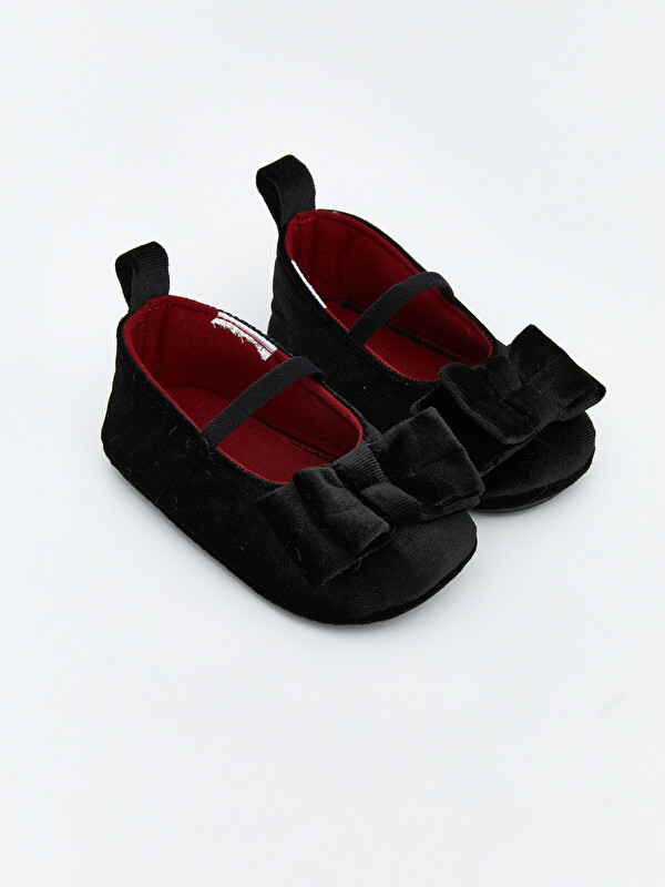 LCW STEPS Fiyonk Detaylı Kız Bebek Babet
