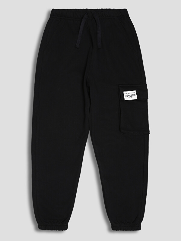 LCW Kids Boys' Thick Jogger Sweatpants with Elastic Waist