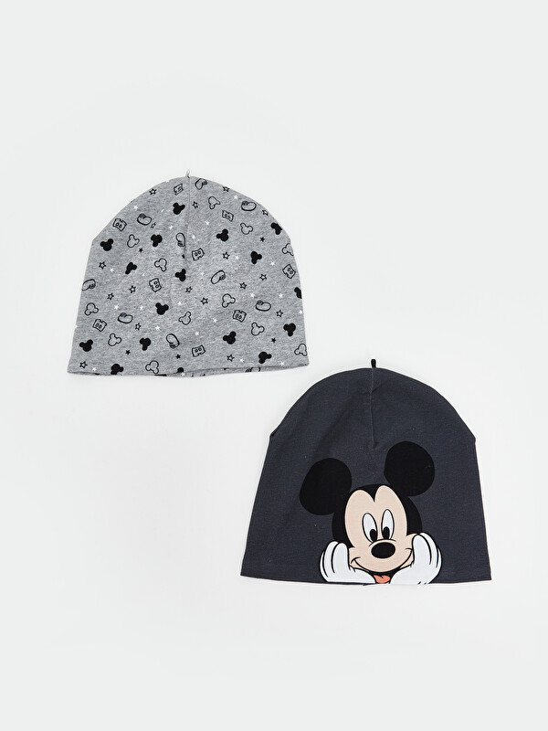 LCW ACCESSORIES Mickey Mouse Baskılı Erkek Çocuk Bere 2'li