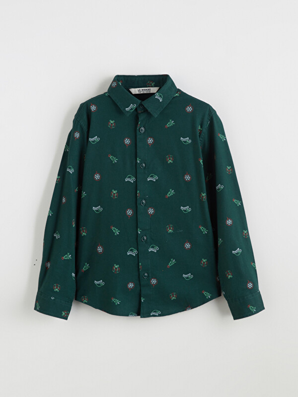 LCW Kids Chemise pour Garçons à Thème du Nouvel An