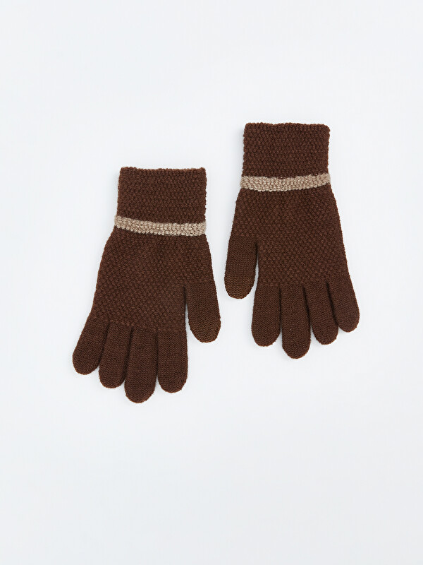 LCW ACCESSORIES Embroidered Knitwear Women's Gloves