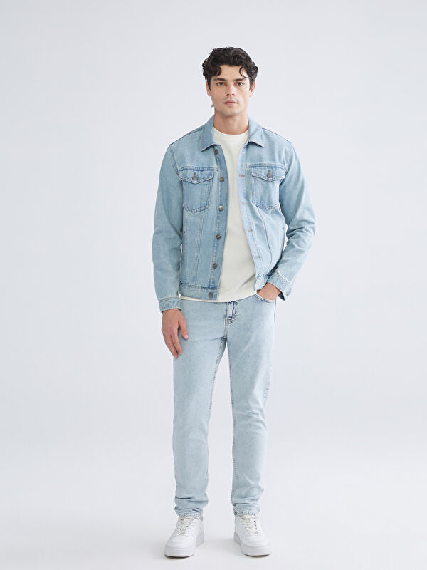 LCW Jeans 730 Havuç Kalıp Erkek Jean Pantolon