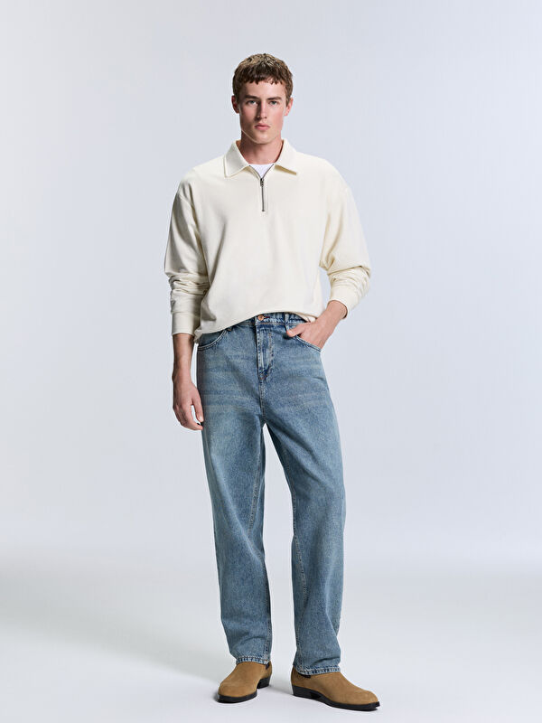 LCW Jeans Baggy Fit Erkek Jean Pantolon