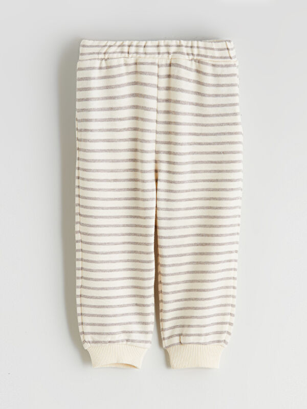 LCW baby Çizgi Desenli Erkek Bebek Jogger Eşofman Alt