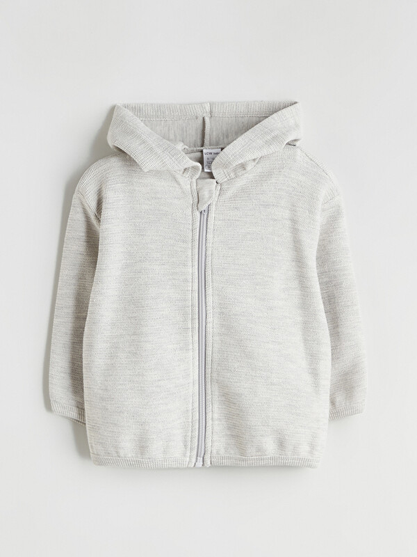 LCW baby Erkek Bebek Fermuarlı Sweatshirt