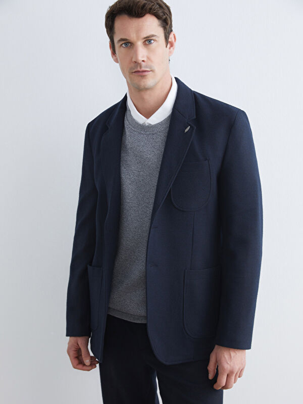 SOUTHBLUE Standart Kalıp Erkek Blazer Ceket