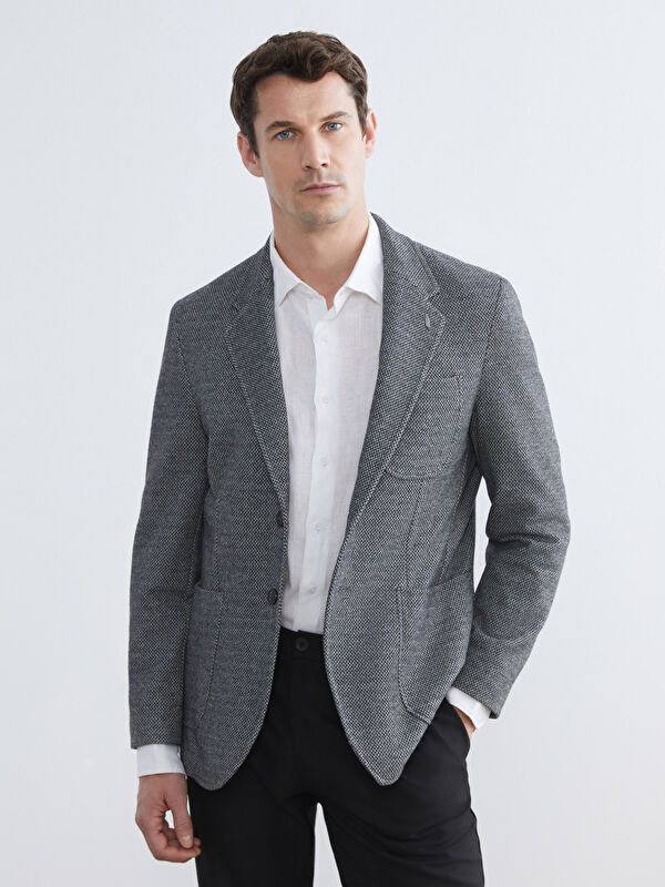 SOUTHBLUE Standart Kalıp Erkek Blazer Ceket
