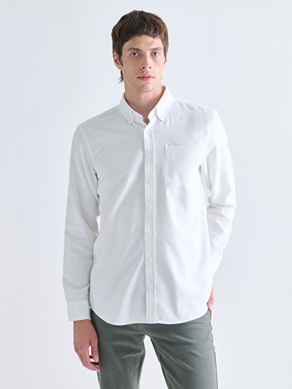 SOUTHBLUE Regular Fit Uzun Kollu Erkek Oduncu Gömlek