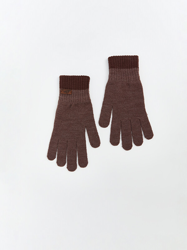 LCW ACCESSORIES Çizgi Desenli Erkek Eldiven